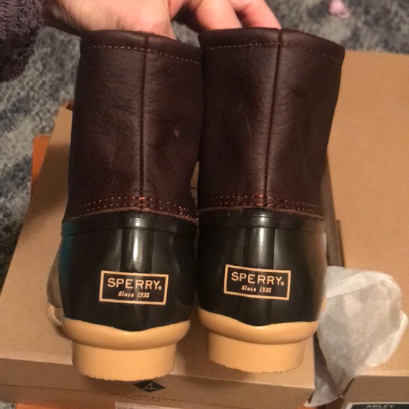 NWT/ Sperry | Saltwater women’s boots winter duck - Picture 9 of 16
